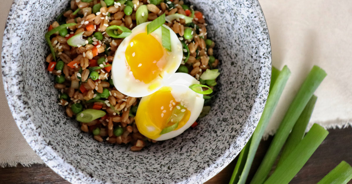 Farro Fried Rice Start Healthy