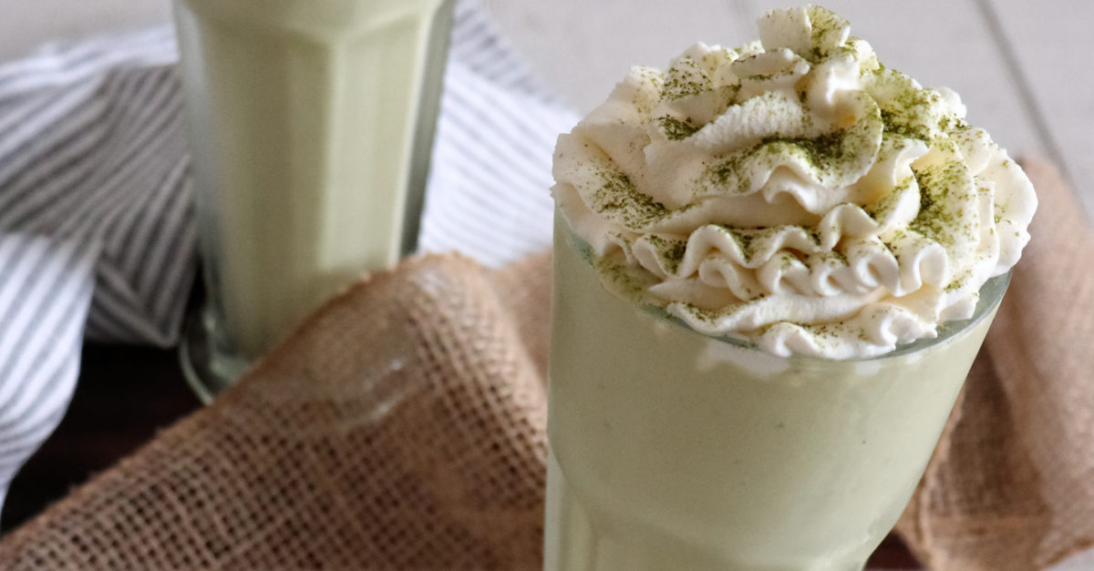 Green Tea Frap Start Healthy