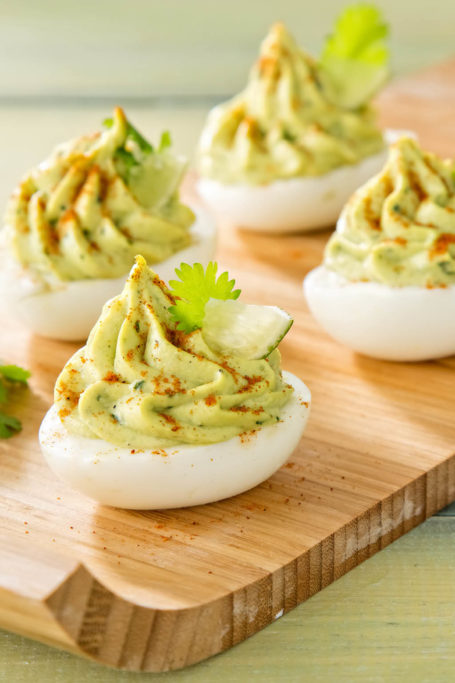 deviled eggs