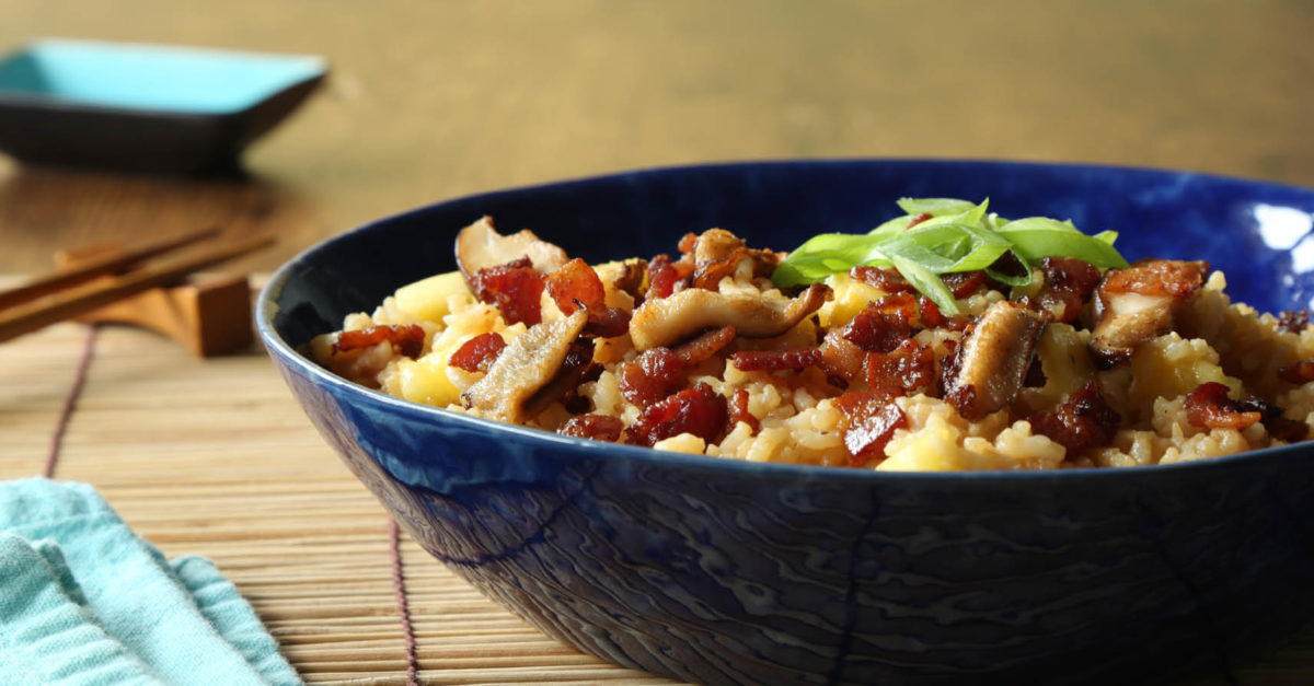 Black Pepper Bacon Pineapple Fried Rice Start Healthy