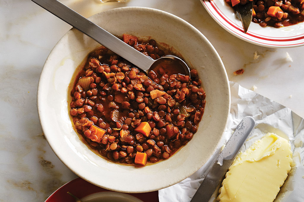 Lentil soup