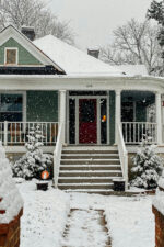 House in winter