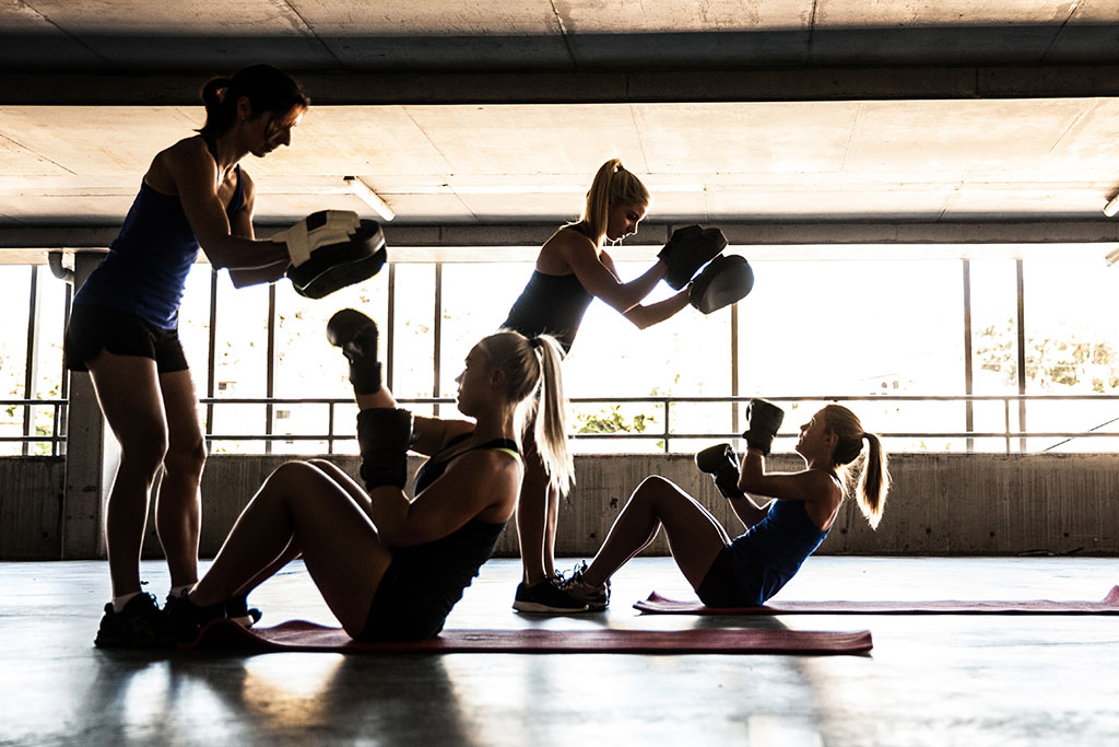 Boxing class