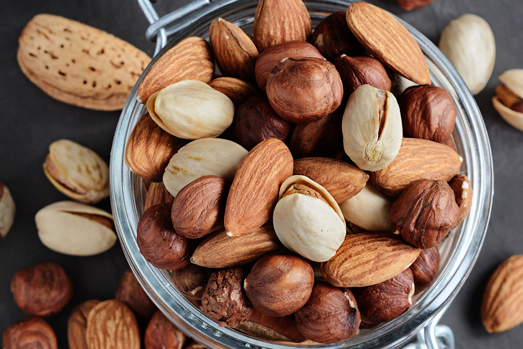 Variety of nuts