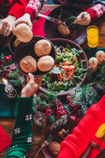 Thanksgiving table set